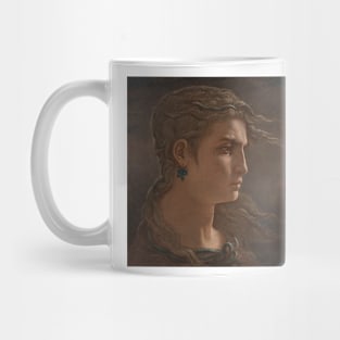 Head of Medusa by Elihu Vedder Mug